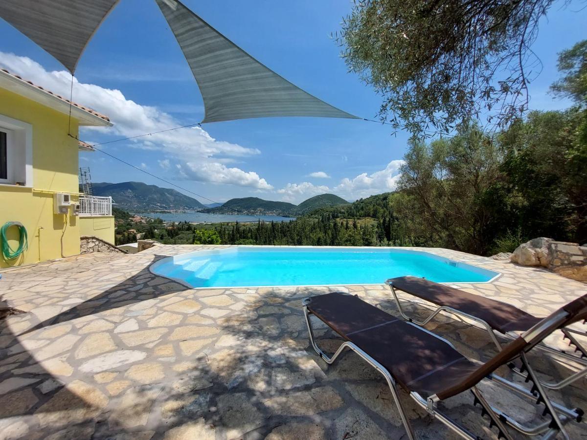 Villa Sunrise With Stunning Views And Private Pool Katokhórion Extérieur photo