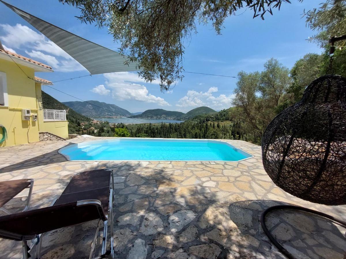 Villa Sunrise With Stunning Views And Private Pool Katokhórion Extérieur photo